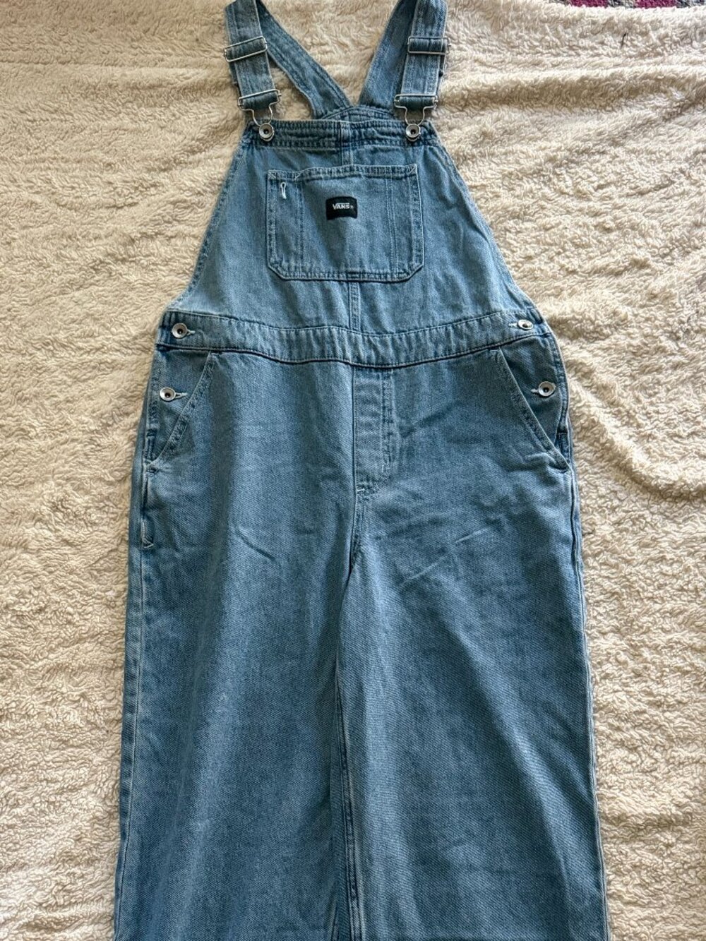 Vans Sirelle Baggy Denim Overalls - Size S